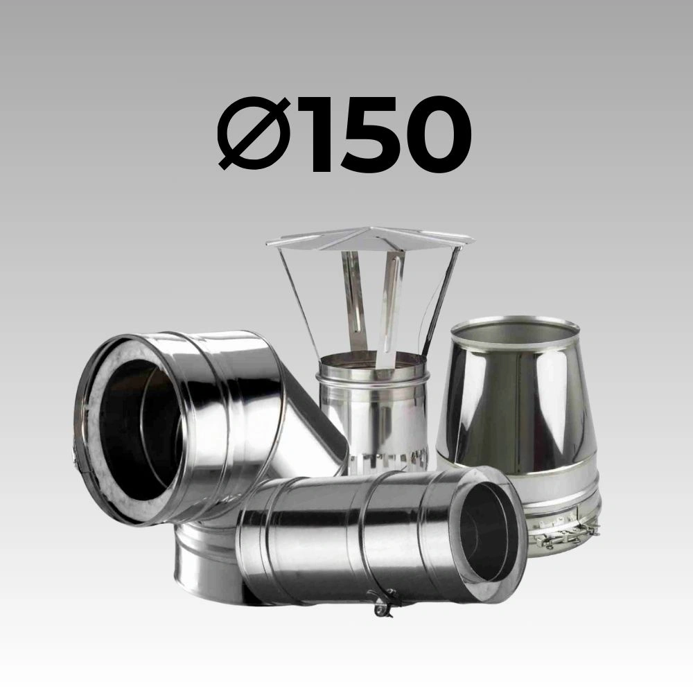 TUBULATURA INOX IZOLATIE CERAMICA FI150